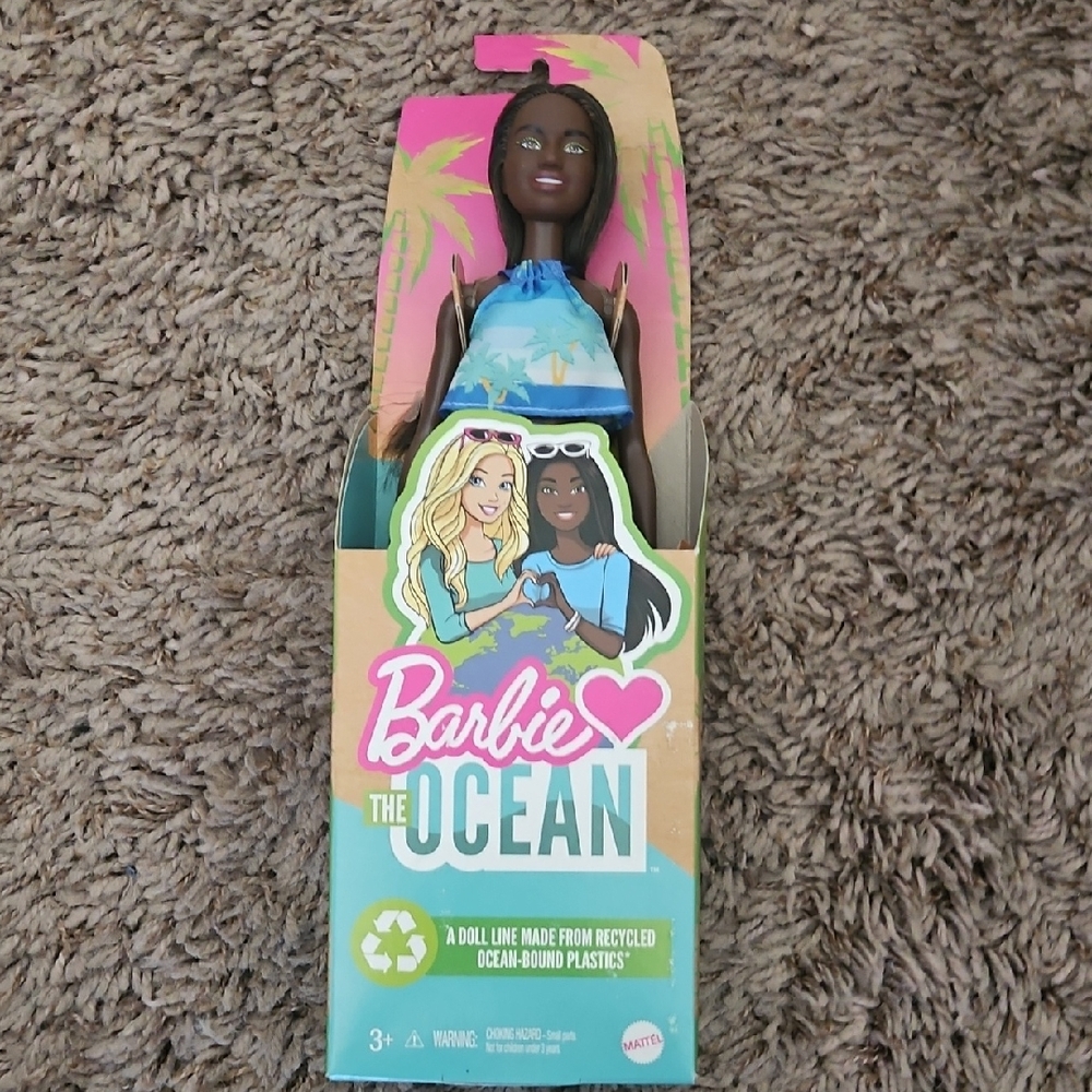 Mattel Barbie Ocean Doll with Blue and Green Dress